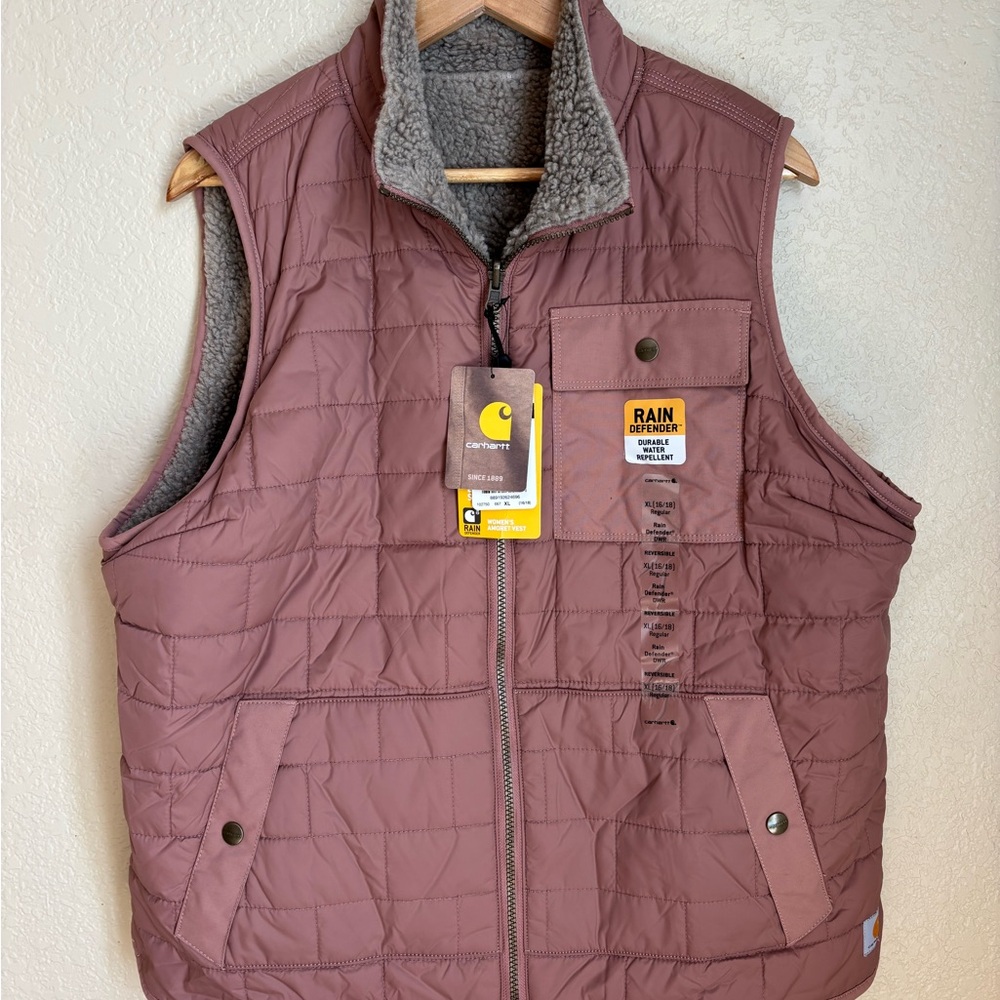 Carhartt Women's Quilted Vest - Mauve